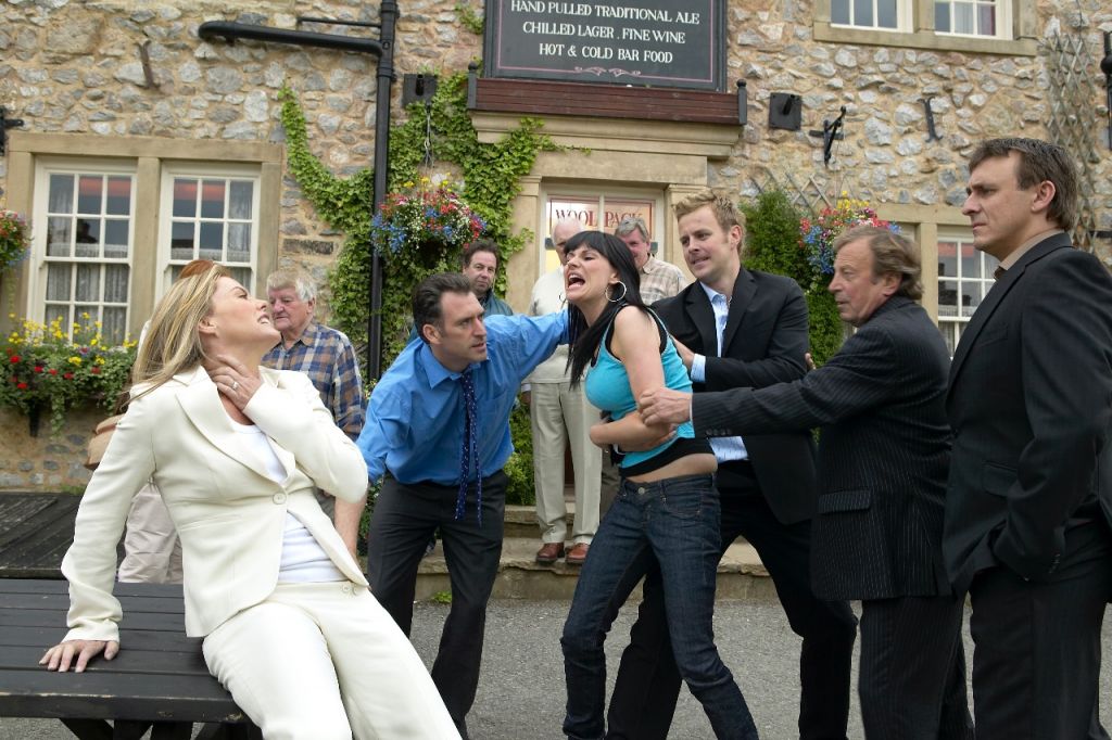 Carl stops Chaz attacking Sadie