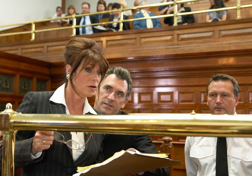 Viv defends herself in court