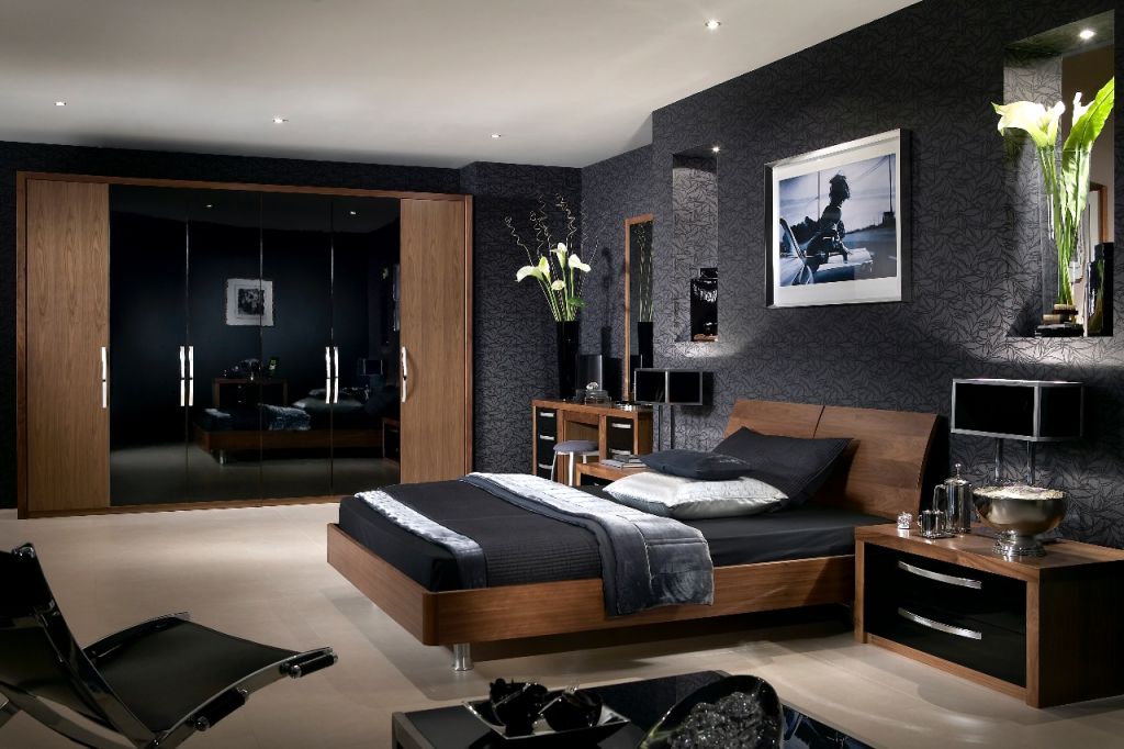 Walnut bedroom