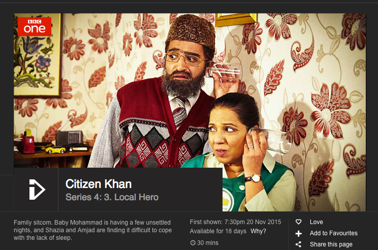 IPlayer -Citizen Khan - Local Hero
